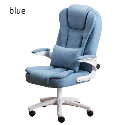 China Hot-selling Rotating Fabric Chair Executive Office Modern Ergonomic Office Chairs Luxury Swivel Chair for sale