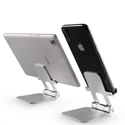 China Adjustable (Height) Aluminum Alloy Tablet Phone Stand Holder Living Desk Stand For iPhone iPad Mobile Phone Holders for sale