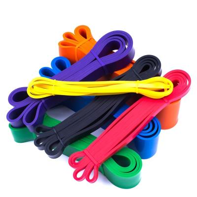 China Customized multifunctional yoga resistance band fitness resistance band latex resistance band 00010 for sale