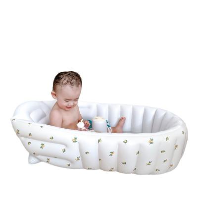 China Hot Selling Outdoor Stocked Bear Baby Bathtub Set Inflatable Pool For Kids Spa Portable Bathtub Plastic Hot Tub for sale