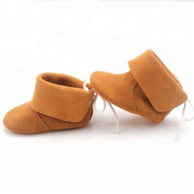 China Anti-odor Shoes Winter Colors Boots Boy Girl Nice Soft Warm Baby Snow Leather Baby Boots for sale