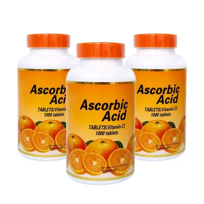 China immune & China Cheapest Price Anti-fatigue Ascorbic Acid Tablets 1000 Tables Vitamin C Powder for sale