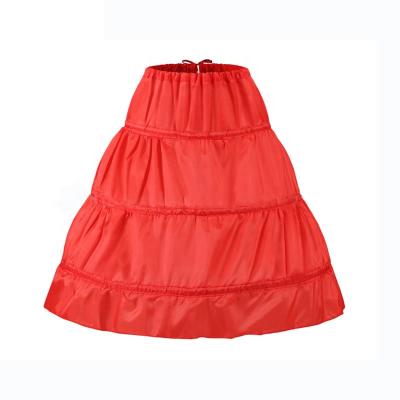 China New White Dry Clean Petticoat For Slip Girls Petticoat Crinoline Cancan Wedding 3 Circles Wedding Accessories Underskirt Petticoat Children for sale