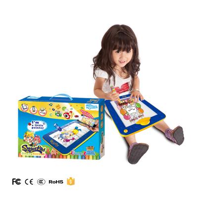 China Intelligent Early Interactive Drawing Toys Education Machine Children Learning Painting Logic Drawing Board for sale