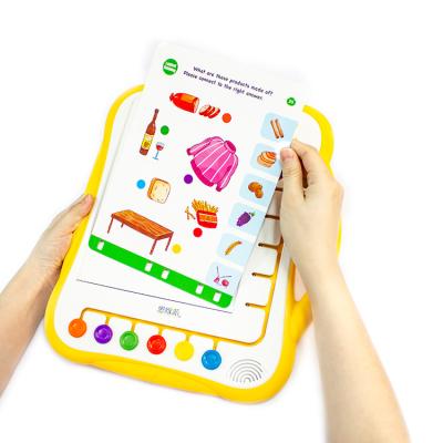 China Early education easy readbook kids electronic study smart educational machine toys games portable thinking board for sale