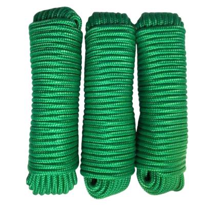 China Hot Selling UV-Ray Good Quality 4mm Polyester Double Braided Polyester Rope zu verkaufen