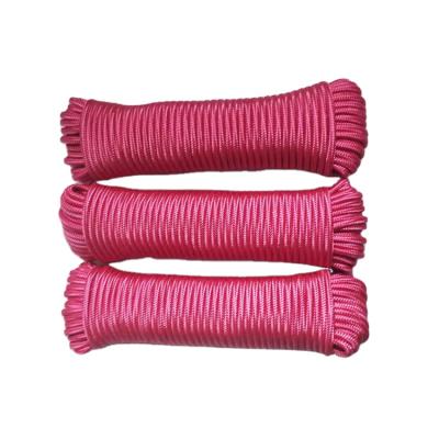 中国 Polypropylene Multifunction Braided Rope PP Utility Multifilament 100ft Braided Rope Soft 4mm 6mm 販売のため