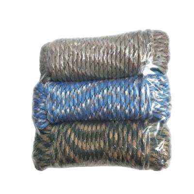 중국 Hot Sale Durable Unique Design Braided Rope 3.18mmx15.24m Camouflage 32 Colors 판매용