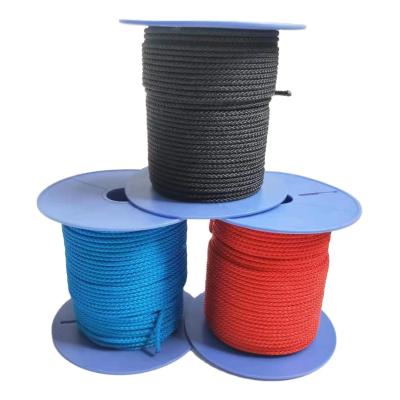 China Corrosion Resistant Factory Directly Sell Macrame 4mm Double Twisted Braided Wholesale Rope for sale