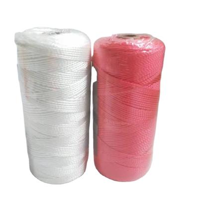 China Three-Strand High Tensile Multifilament Nylon Large Strand Twisted Rope Spool for sale