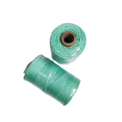 중국 Wholesale Packing 1mm 1.5mm Twine Polypropylene Multifilament Braided Rope Thin Braided Silk Rope 판매용