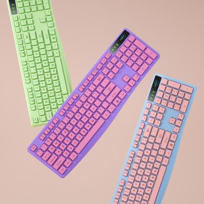 China Waterproof Guaranteed Unique Ergonomic Slim Wireless Quality Mouse and Keyboard Set Keyboard Mouse Set for sale