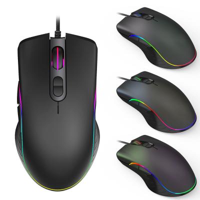 China 7D RGB Optical Mouse Gaming Accessories Wired USB PC Computer Gaming Mouse Mouse Gamer for sale