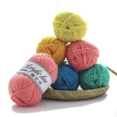 China Hot Selling China Anti-insect Wool Acrylic Baby Knitting Yarn For Hand Knitting for sale