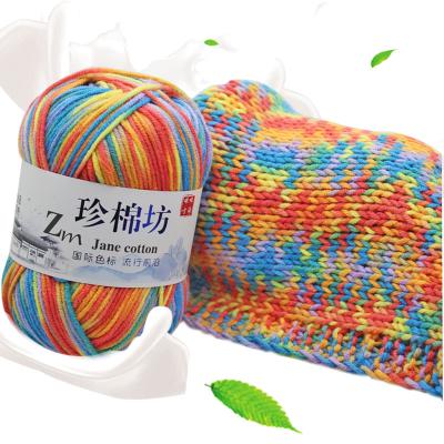 China Free Sample Sale High Tenacity High Quality Cotton Blend Woven Yarn For Knitting for sale