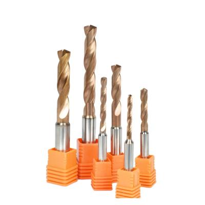 China High Wear Resistance Carbide Drill Bits 3D Twist Drills External Cooling Carbide Bits GTD-03NA for sale