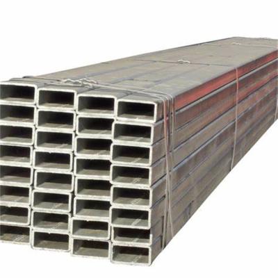 China Structure Pipe China Manufacturer Hot Dip Galvanized Square Rectangular Steel Tubing 2 1/4 x 4 3/4 Inch for sale