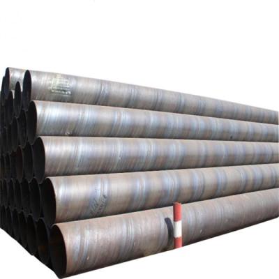 China Liquid hose pipe SSAW welded steel pipe used for water well casing pipe, low pressure erw liquid spiral steel tube for sale