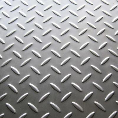 China Manufacturing Industry Astm 304 Stainless Steel Skid Plate Pattern Embossed Sheet for sale