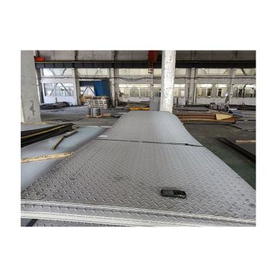 China High Quality Customized Diamond Pattern Checkered Steel Plate /Container Sheet for sale