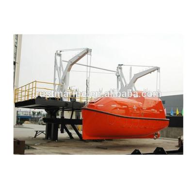 China Marine Gravity Luffing Arm Type Mild Steel Boat Davit for sale