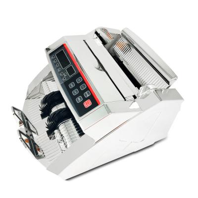 China MG FJ2108 New Color Counter Bill Machine UV Silver Silver USD&EUR Counter Machine for sale