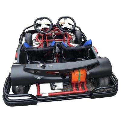 China 2020 EGS 1500w 72v double seat go kart for kids and adults hot on sale 10x4.50-5/11x7.10-5 for sale