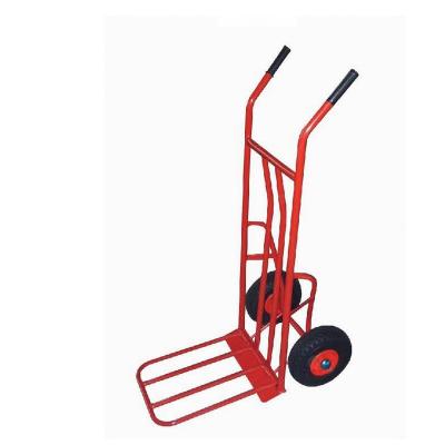 China Factory direct sales fashion steel cheap hand cart cheap pneumatic wheel hand truck for sale