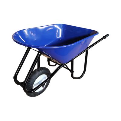 China Wholesale quality assurance steel 102 liter garden cart metal wheel wheelbarrow for farm for sale