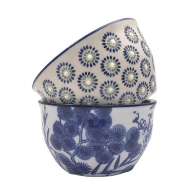 China Sustainable Classic Design Ceramic Bowl Set For Wedding Gifts Round Bowl Food Bowl for sale