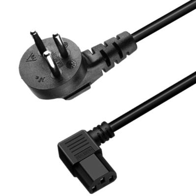 China Consumer electronics Israel 3 prong SI-32 plug to IEC C13 6 foot power cord (1.83 meters) 10A. and suitable for use as an Israel PC computer, monitor for sale