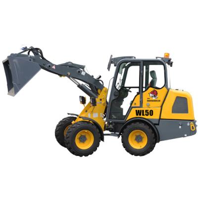 China Building Material Shops TAIAN WL50 Wheel Loader Compact Design Mini Wheel Loader for sale