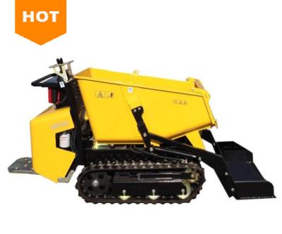 China food & Beverage Factory New 2021 Tracked Hydraulic Mini Dumper / Mini Crawler Dumper Dumper for sale