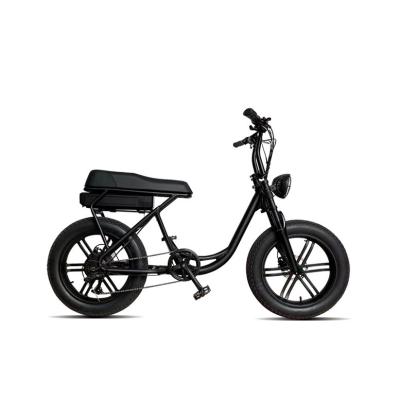 China Factory Hot Sale Aluminum Alloy 20 Inch Fat Tire 48V 500W City Electric Bike for sale