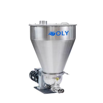 China Hotels Driver High Precision Professional Volumetric Twin Screw Volumetric Feeder for sale