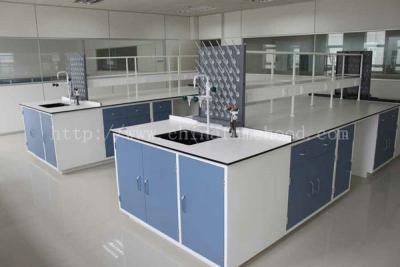 China Steel Laboratory Furniture / Lab Bench Distributor / Lab Island Bench Dealer for sale