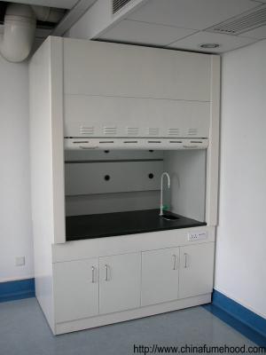 China Physiochemical Floor Mounted Fume Hood , Height 2.35M Fume Cupboard Chemistry for sale