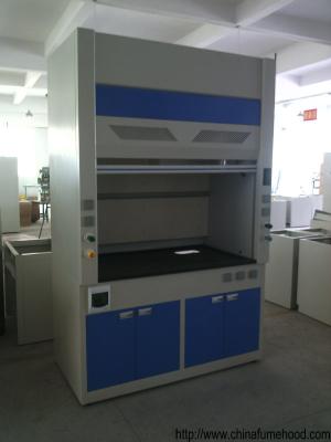 China Safety Lab Fume Hood Window Lift Freely With Hidden Fluorescent Lamp for sale