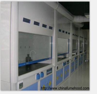 China Steel FRP Laboratory Fume Cupboard Multifunctional Aging resistance for sale