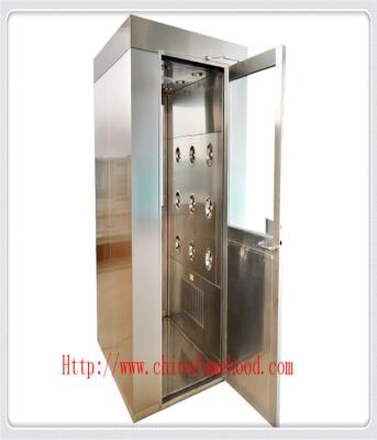 China Industrial Cleanroom Cleaning Equipment Air Shower Stainless Steel With HEPA Filter for sale