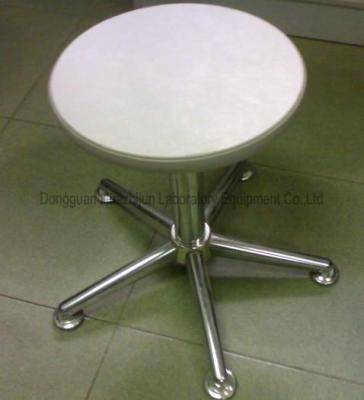 China Pneumatic Adjustable Lab Stool Round Swivel Type Without Back / Arms for sale