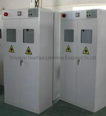 China Anti Acid 2 Gas Bottle Storage Cabinet With Automatic Monitoring Function for sale