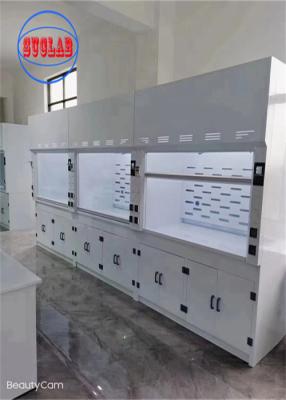 Chine 220V Chemical Fume Hood Lab Acide Fume Hood Mur monté avec une structure horizontale à vendre