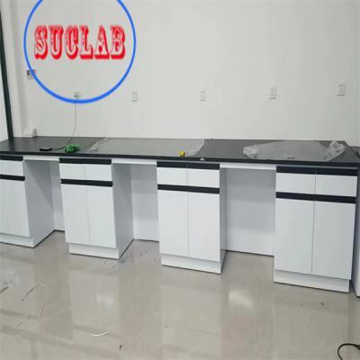 Κίνα Steel Wood  Modular Lab Benches Hong Kong C-shared Handle and Insertion Aluminum Alloy Handle προς πώληση