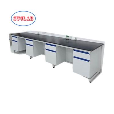 China Directly Supply Chemical Lab Work Benches Manufacturers with Wood Material For  Hospital &  Coollege for sale