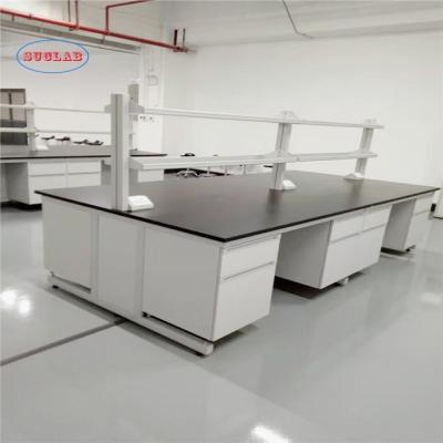 China C-frame Chemistry Lab Workbench Quotation with Phenolic Resin or Epoxy Resin Worktop and Stainless Steel Materials for sale