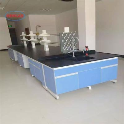 China Some Assembly Required Chemistry Laboratory Furnitures  Manufacturers with Chemical-resistant Laminate Work Surface for sale