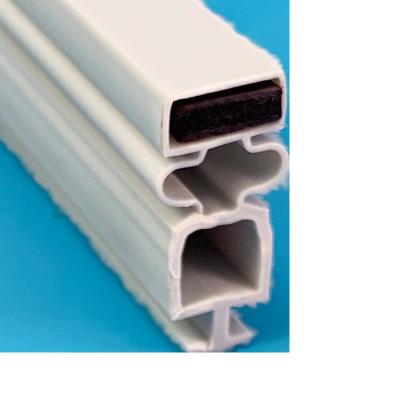 China Gasket For Refrigerator/Refrigerator/Cabinet/Storage Plant Supply 50m Black Color Refrigerator Profile PVC Strips Rubber With CE RoHS for sale