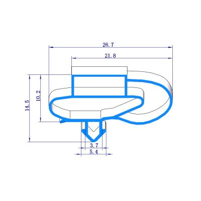 China Gasket For Refrigerator Sealing Strip Model 082 Best Refrigerator Door/Fridge Selling Refrigerator/Cabinet/Storage From China PVC Rubber Frame for sale