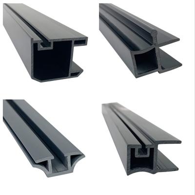 China Modern customized extrusion windows and doors pvc profil / upvc profiles for sale